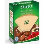 Caffeo Kahve Filtre Kağıdı 1 × 2 ( Doğal Kağıt ) 80'li - Filtre Kahve - 80 Adet