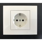 Çağatay Elektrik Ovivo Grano Beyaz Topraklı Priz Mekanizma