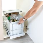 Çağdaş CK37 25 lt Manuel Mekanizmalı Mutfak Plastik Çöp Kovası