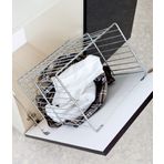Çağdaş DKM02 28x39 cm Dolap Kapağına Monteli Banyo Çamaşır Sepeti