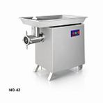 Çağdaş Makina Çağdaş No 42 Ayaklı Krom Paslanmaz Çelik Kıyma Makinesi 380v Gri
