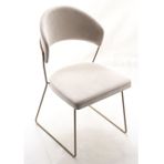 Çağdaş Ofis Mobilya Bluegrey Metal Sandalye