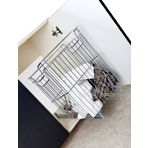 Çağdaş RCS06 28x49 cm Banyo Raylı Kısa Çamaşır Sepeti