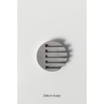 Cage Art Studio Desenli Beton Sabunluk Silikon Kalıp - Yuvarlak Beton Sabunlık Silikon Kalıbı M3
