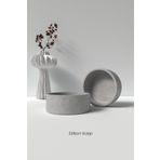 Cageartstudio Beton Mumluk / Saksı Silikon Kalıp - Dekoratif Beton Mumluk Kalıbı Beton/Mum Yapım Malzemeleri