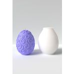 Cageartstudio Büyük Paskalya Yumurtası Mum Silikon Kalıp M1 - Easter Mum Kalıbı Soya Wax Mum Yapım Malzemeleri
