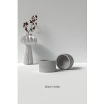 Cageartstudio Desenli Beton Mumluk / Saksı Silikon Kalıp - Dekoratif Beton Mumluk Kalıbı Beton/Mum Malzemeleri