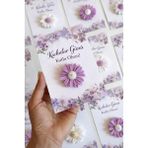 Çağıl Candles Papatya Kadınlar Günü Kartlı Mum 5 Adet - Renkli