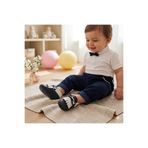 Çago kids ilkadım ayakkabı bebek makosen ayakkabı bilekten gizli bağcıklı ayarlanabilir