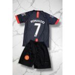 Çağrı Giyim Nostaljik Manchester United Ronaldo 2008 Siyah Çocuk Forma - 12 - 13 Yaş