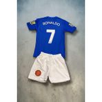 Çağrı Giyim Nostaljik Manchester United Ronaldo Çocuk Forma - 6 - 7 Yaş - Lacivert