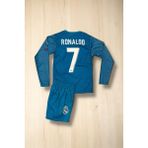 Çağrı Giyim Nostaljik Real Madrid Turkuaz Uzun Kollu Ronaldo Çocuk Forması - 12 - 13 Yaş