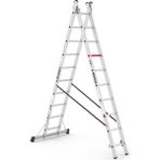 Çağsan 2X10 Basamaklı Duocombi - İki Parçalı Çok Amaçlı Merdiven Tsa6