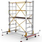 Çağsan 2x8 Basamaklı 4,7 M Çalışma Yüksekliği Telesafe Xl_fp - İki Parçalı Alüminyum İskele S004_xl_fp Metal