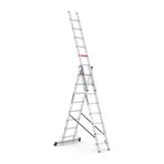 Çağsan 3X8 Basamaklı Triocombi - Üç Parçalı Çok Amaçlı Merdiven Ts175