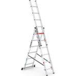 Çağsan TRIOCOMBI 3x6 Basamaklı Üç Parçalı Çok Amaçlı Merdiven (TS6160)