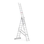 Çağsan TS190 3 x 10 Basamaklı Triocombi Üç Parçalı Çok Amaçlı Merdiven