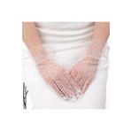 ÇAĞUR çağur Kısa Boy Güpürlü Beyaz Puantiyeli Tül Eldiven Beyaz Renk YENİ 1109945