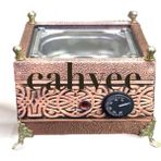 Cahvee Kumda Kahve Makinesi | 23x24x16 cm | 450W | El Yapımı Bakır | Elektrikli | Kum Dahil