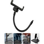 CAILON 360 Rotation Akrobat Telefon Tutucu Ring Light Için Yedek Telefon Tutucu Aparat - Siyah