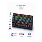 CAILON Rgb Blue Switch Mekanik Gaming Klavye Bluetooth 2.4ghz Kablosuz USB Windows Mac Uyumlu