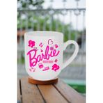 Caisya Enter Mode Barbie Baskılı Lüx Beyaz Kupa Bardak