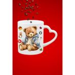 Caisya Sevimli Ayıcık Teddy Bear Baskılı Kupa