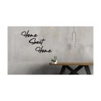 caju art & decoration Dekoratif Home Sweet Home Yazılı Ahşap Tablo Duvar Süsü