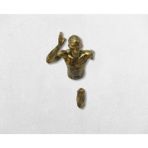 caju art & decoration Üç Boyutlu 3d Sporcu Koşan Adam Modern Duvar Dekor Biblo Ev Ofis Süs Altın