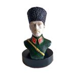 CajuArt Atatürk El Yapımı Polyester Masa Aksesuarı Biblo