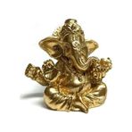 CajuArt Hint Ganesh Fil Buda Minyatür 5 cm Biblo