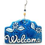 Cajuart Seramik Welcome Yazı Orta Dekoratif Duvar Dekoru Süs