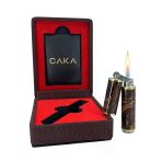 Caka Harmony Pirinç Ortadan Kırılan Benzinli Gemici (Muhtar) Çakmağı - Koyu Kahverengi