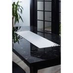 caka home design Keten Efektli Siyah Runner Amelia Serisi