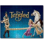 Caka Tablo Karmakarışık Rapunzel At ve Genç 255 Parça Puzzle