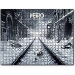 Caka Tablo Metro Çıkışı Tarihi Binalar Karlı Raylar Görseli 255 Parça Puzzle