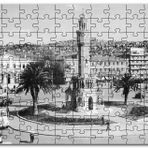 Cakapuzzle 1950 Ler Konak Saat Kulesi İzmir Mdf 500 Parça Puzzle