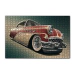 Cakapuzzle 1956 Buick Special Kırmızı Beyaz 120 Parça Ahşap Puzzle
