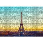 Cakapuzzle Akşamüzeri Eyfel Kulesi ve Paris 120 Parça Ahşap Puzzle