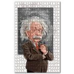 Cakapuzzle Alber Einstein Karatahta Karikatürize Ahşap 255 Parça Puzzle