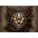 Cakapuzzle Amerikan Mcgee Cheshire Kedisi Görseli 120 Parça Ahşap Puzzle