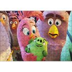 Cakapuzzle Angry Birds Aile Görseli 120 Parça Ahşap Puzzle