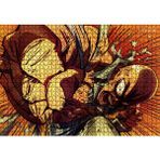 Cakapuzzle Anime Yumruk Atan Adam 120 Parça Ahşap Puzzle