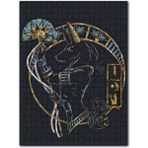 Cakapuzzle Antik Mısır Anubis ve Hiyeroglifler Ahşap 1000 Parça Puzzle