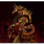 Cakapuzzle Anubis ve Çıplak Tutsakları Mdf 1000 Parça Puzzle