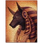Cakapuzzle Anubis Yakın Plan Yan Portre 120 Parça Puzzle