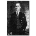 Cakapuzzle Atatürk Takım Yelek Bıyıklı Ayakta Ahşap 500 Parça Puzzle