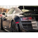 Cakapuzzle Audi R8 Siyah Modifiye Otomobil Görseli 120 Parça Ahşap Puzzle