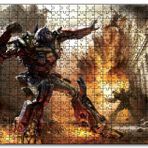 Cakapuzzle Ayın Karanlık Transformers Filmi Görseli Mdf 500 Parça Puzzle