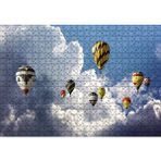 Cakapuzzle Balonlar Firarda 120 Parça Ahşap Puzzle